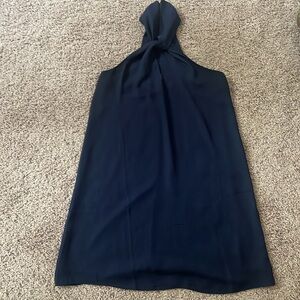 Soprano Knotted High Neck Shift Dress